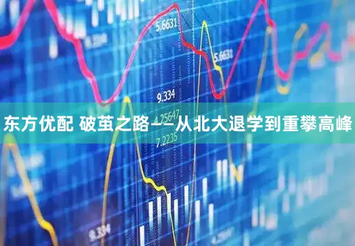 东方优配 破茧之路——从北大退学到重攀高峰