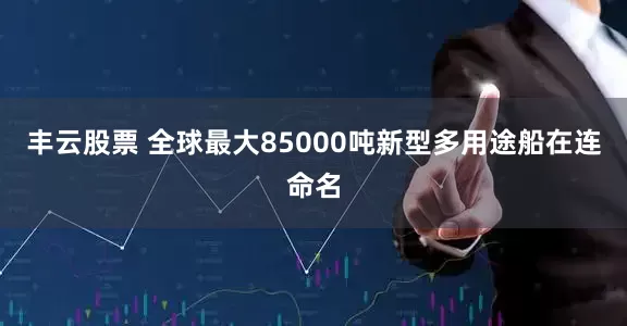 丰云股票 全球最大85000吨新型多用途船在连命名